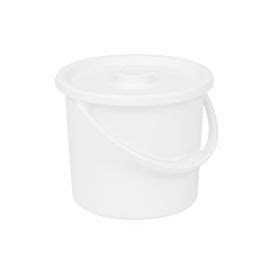 collection buckets with lids|Pails, Buckets & Basins .
